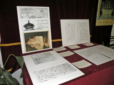 Galería de la Exposición grafica y fotográfica de la efeméride de los 200 años de cultos de Septenario de la Soledad de Alcalá del Río (Sevilla)