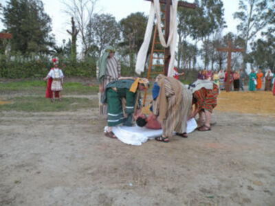 San Ignacio del Viar, celebro humanamente su Semana Santa  2012.