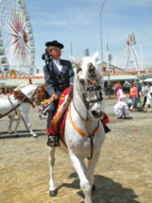 En la ciudad de los farolillos no mermaron las ganas de feria.