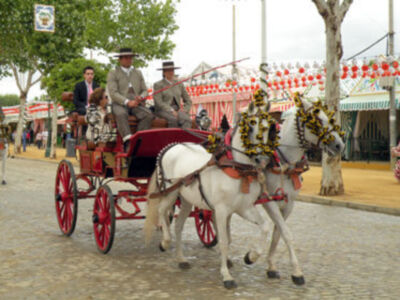 En la ciudad de los farolillos no mermaron las ganas de feria.