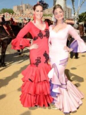 Numerosos personajes conocidos en Feria de Sevilla 2012