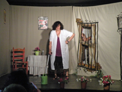 El grupo de teatro volver a empezar, puso el broche de oro de fin decurso del colegio de mayores Ceper del Polígono Norte  de Sevilla.