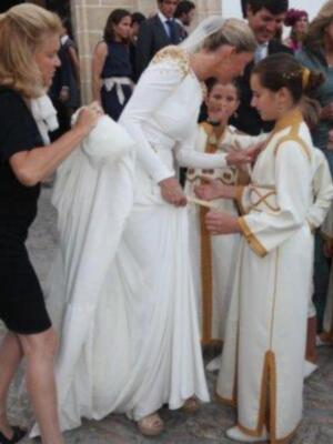 Boda en Jerez de Mercedes Bohorquez Domecq con Bruno Oliver Bultó