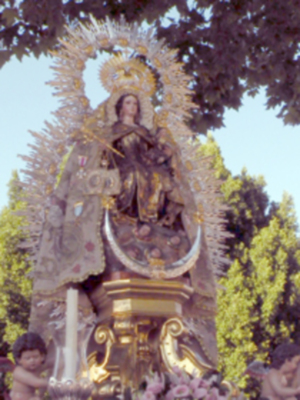 Procesión marinera de la virgen del Carmen de Calatrava.
