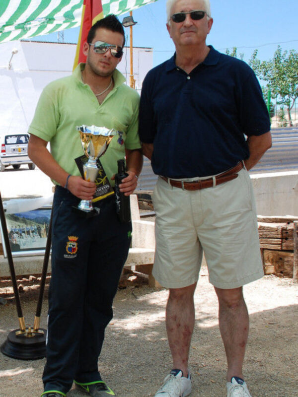 El chilluevense Iván Martínez, campeón de España de Bolo Andaluz con sólo 18 años.
