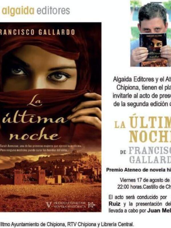  La última noche de Francisco Gallardo presentará su segunda edición el 17 de agosto en Chipiona