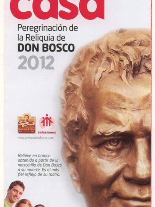 Llega la urna con las Reliquias de Don Bosco a Sevilla, este sábado 29 a las 10:00 horas Basílica de María Auxiliadora, Casa Salesiana de la Stma. Trinidad.
