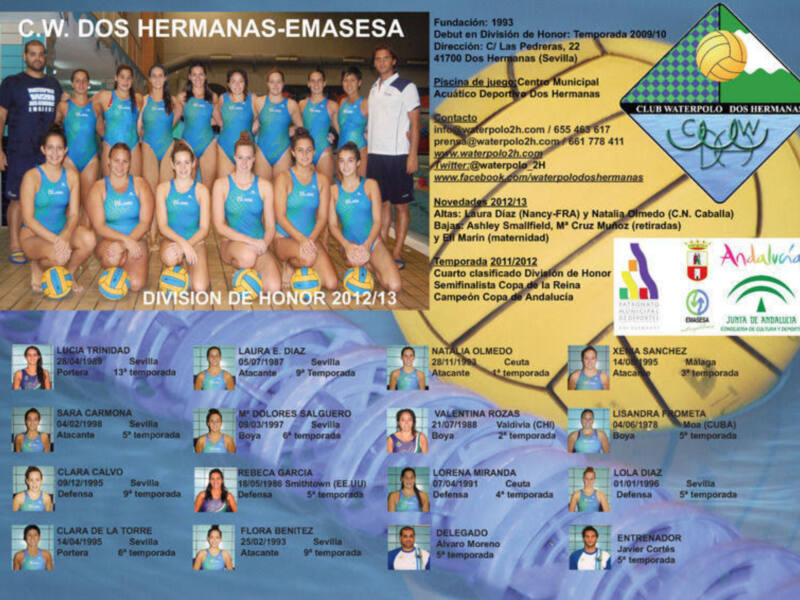 El C.W. Dos Hermanas-EMASESA, a punto para un nuevo asalto a la División de Honor femenina