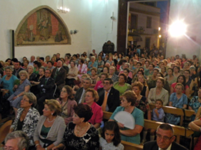 Provincia. Antonio Rendón.Solemne Función conmemorativa del XLI  Aniversario de la Coronación Canoníca de la Virgen de las Angustias de Alcalá del Río.
