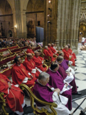 Sevilla.Apertura del año de la fe, presidida por el arzobispo Juan José Asenjo  en la Catedral Hispalense.