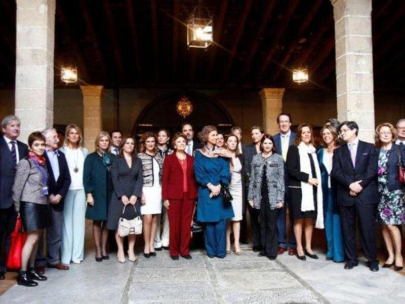 La Reina anfitriona de las primeras damas iberoamericanas visitan Cádiz y Jerez
