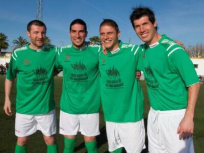 David de María se convierte en futbolista solidario por un día