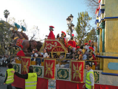 Sevilla. Cabalgata de Reyes Magos de Sevilla 2013 y 2ºparte