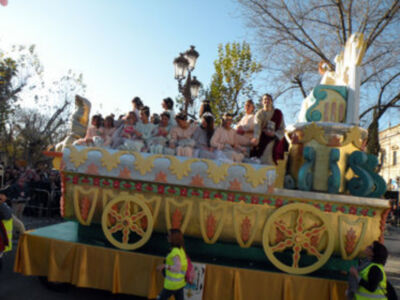 Sevilla.Cabalgata de Reyes Magos de Sevilla 2013, 1º parte