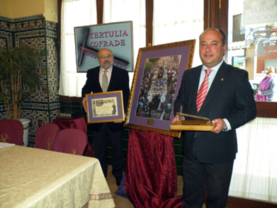 Sevilla. La tertulia Cruz de Carey, presento su anual cartel cofrade 2013