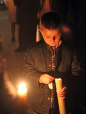 Procesión del Vía-crucis del Nazareno de Alcalá del Rio