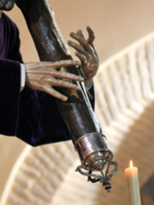 Procesión del Vía-crucis del Nazareno de Alcalá del Rio