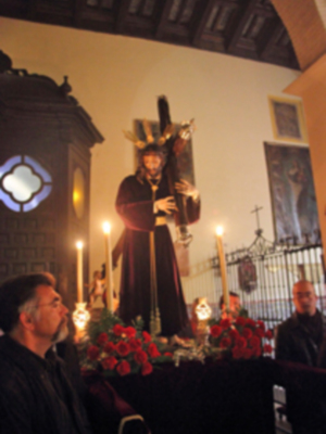Procesión del Vía-crucis del Nazareno de Alcalá del Rio
