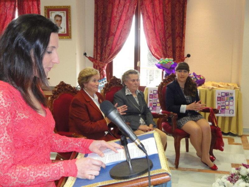 Dolores Cebrián y María Cruces han recibido un homenaje con motivo del Día Internacional de la Mujer
