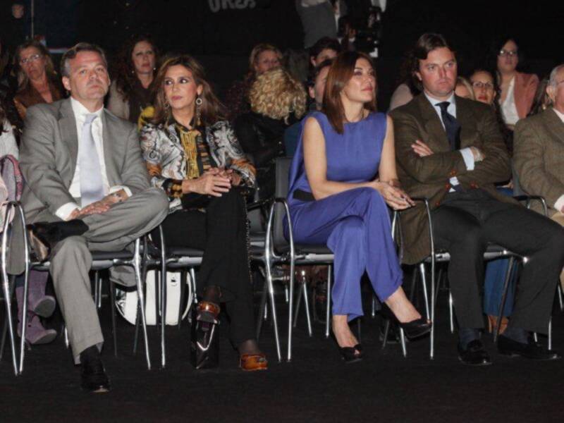 Marina Danko con su novio Manuel Blanco en SIMOF