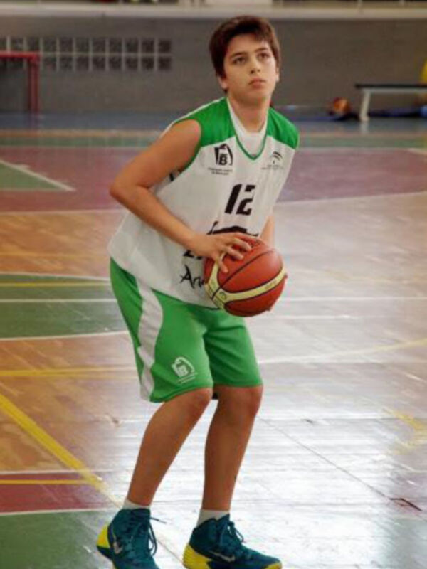 Marco Rodríguez, con Andalucía en el Campeonato de España minibasket