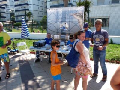 Jarife realiza dos campañas de concienciación para evitar el daño a los corrales y las especies en la época estival(Chipiona)  