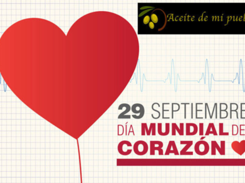 Aceitedemipueblo se suma a la celebración del Día Mundial del Corazón, para divulgar los beneficios del aceite de oliva
