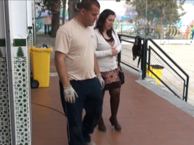 Educación realiza trabajos de mejora de espacios libres y zonas de juego en varios colegios de la localidad(Chipiona)