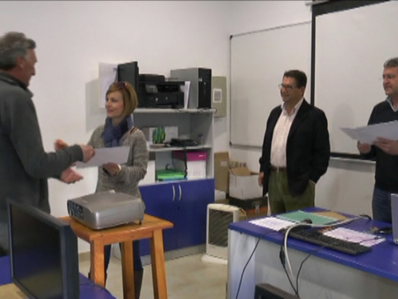 15 personas mayores de 50 años finalizan un nuevo curso de iniciación a las nuevas tecnologías  