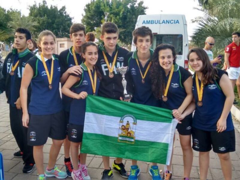 Doble bronce para las selecciones andaluzas infantiles con acento nazareno