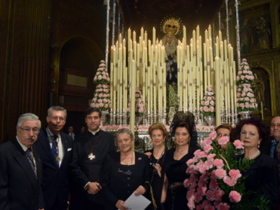 Sevilla. El curso de? Temas Sevillano? con la Virgen del Valle.
