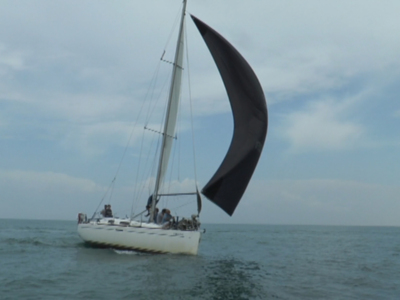 Alfredo Gómez se destaca con una nueva victoria en la Liga Náutica de Cruceros CAND Picoco(Chipiona)