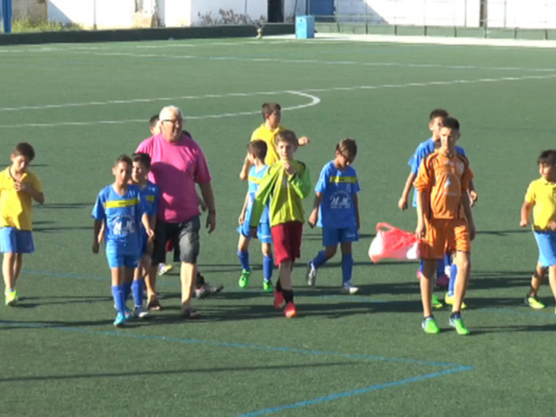 El Benjamín A del Chipiona Club de Fútbol deberá remontar en la vuelta por el ascenso un 6-3 