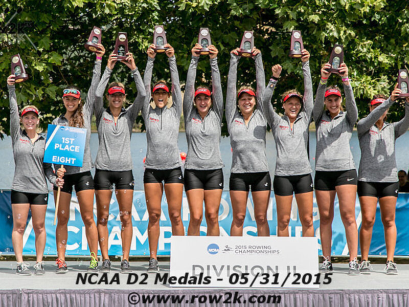 Sara Rus, campeona de la NCAA estadounidense de remo
