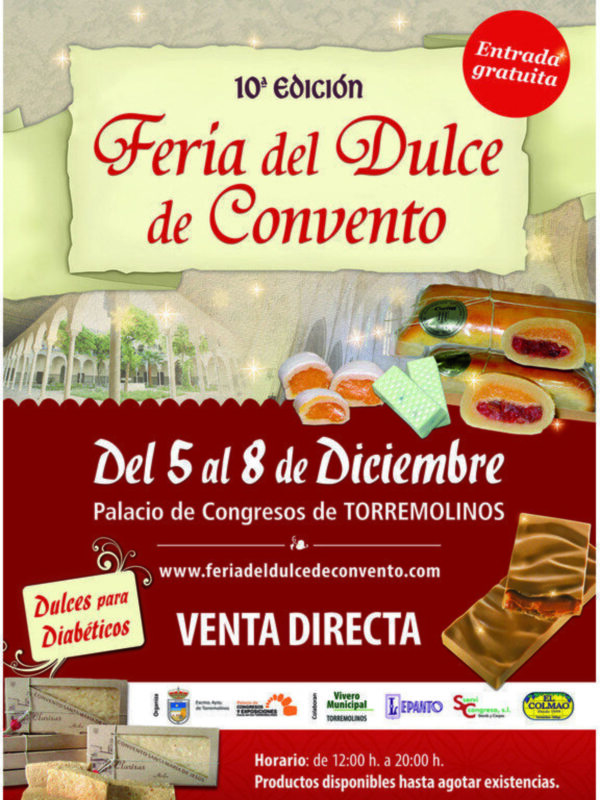 LA 10ª FERIA DEL DULCE DE CONVENTO REUNE EN TORREMOLINOS LA PASTELERÍA  DE 35 MONASTERIOS DE CUATRO COMUNIDADES AUTÓNOMAS