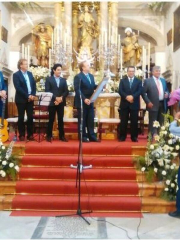 Miguel Moyares ofrece un brillante pregón del Rocío 2016 directo al corazón de los chipioneros