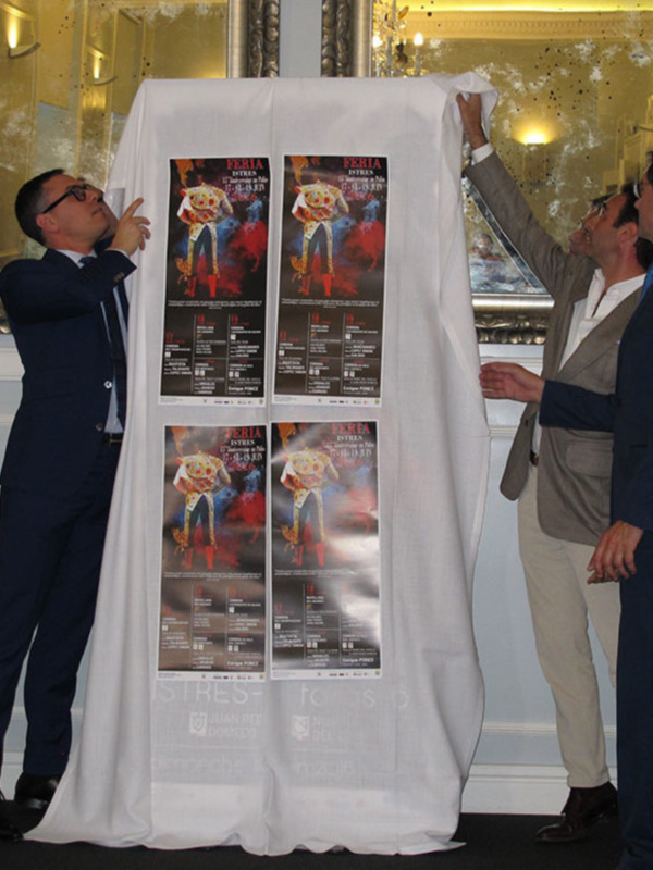 Ponce presenta en Madrid su gesto de los 6 toros de Istres