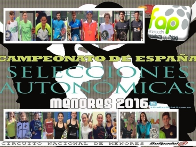 La doble corona nacional, objetivo de la selección andaluza de pádel de menores