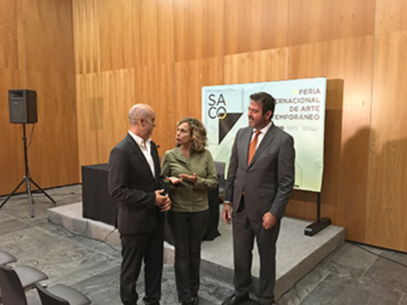 "Presentación oficial de S.A.CO, II Feria Internacional de Arte Contemporáneo de Sevilla"