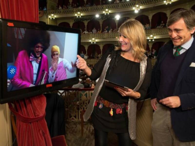 La primera sesión de semifinales del Carnaval de Cádiz, en directo por Canal Sur Televisión