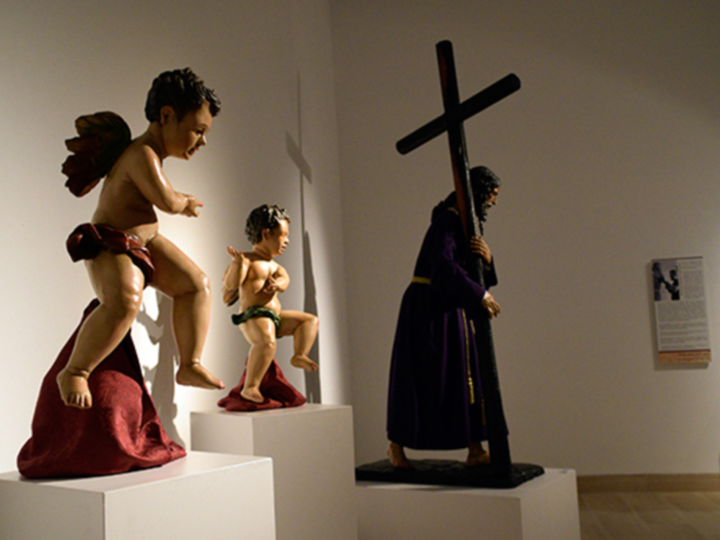 Miguel Cordero, Pedro Benítez y Ventura Gómez, presentaron su Arte en la Casa de la Provincia en Sevilla.