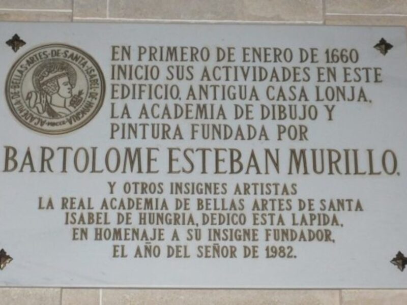 La Presidenta de la Real Academia de Bellas Artes de Santa Isabel de Hungría