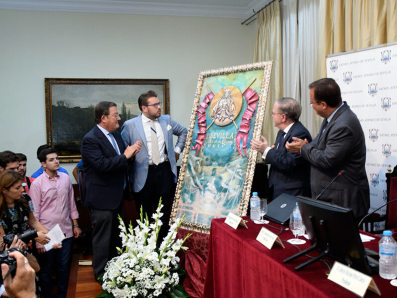 Se presentó el cartel de la Virgen de los Reyes por el consejo de Cofradía de Sevilla.