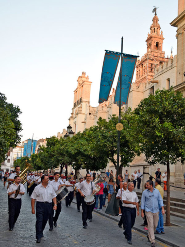 Bando anunciador de la procesión de la Virgen de los Reyes
