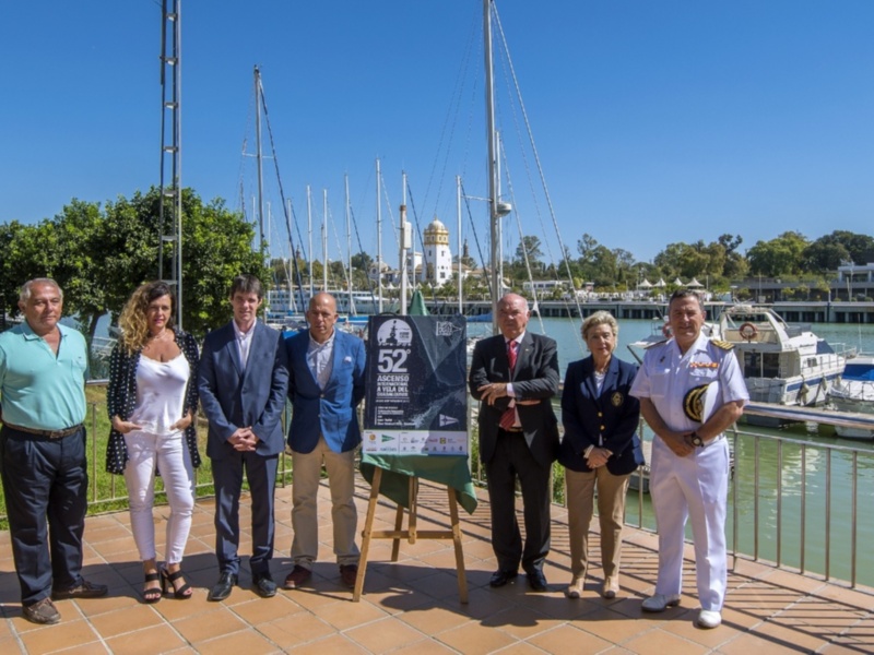 El 52º Ascenso internacional del río Guadalquivir, presentado en el Club Náutico