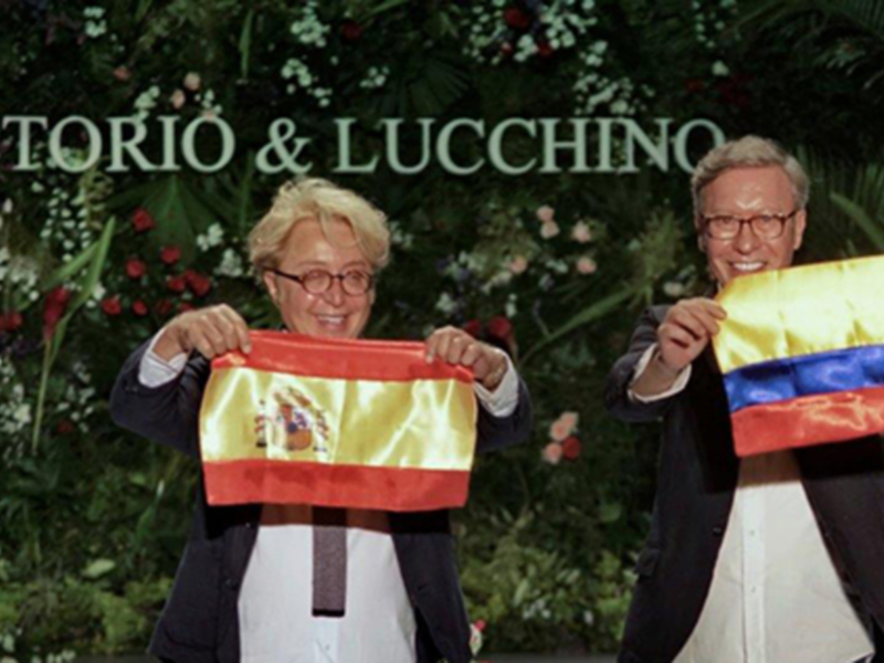 Pasarela Victorio & Lucchino triunfan en la Feria de la Moda de Cali, Colombia