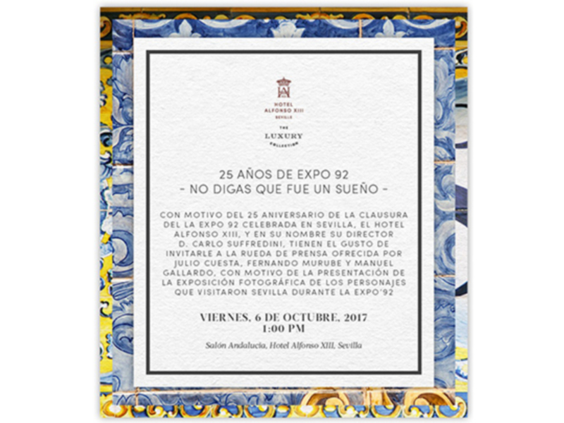 La Exposición Fotográfica de los personajes que visitaron Sevilla durante Expo92