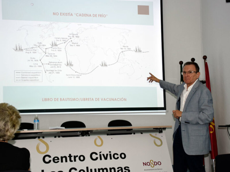 La Real Liga Naval Española presentó una conferencia titulada “Francisco Javier Balmis y la Real Expedición Filantrópica de la  vacuna de la viruela.