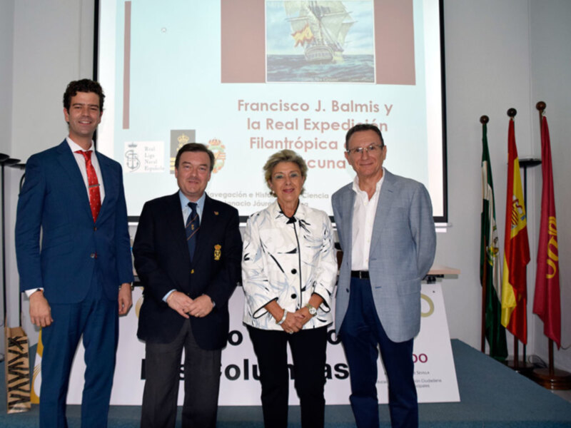 El Dr.Ignacio Jáuregui presentó una conferencia bajo el título “Francisco Javier Balmis y la Real Expedición Filantrópica de la vacuna de la viruela”