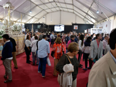 Los Municipio de la Provincia celebraron la feria Religiosa en la Diputación de Sevilla.